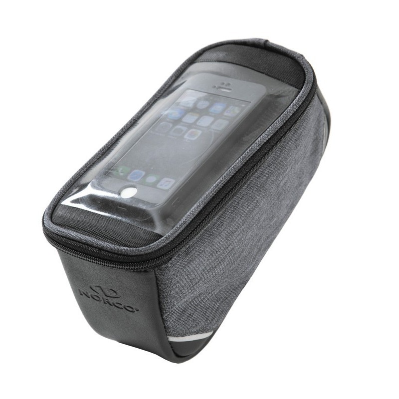 Norco Smartphonetasche Milfield grau 21x12x10cm mit Adapter