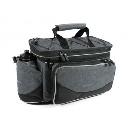 Haberland Gepäckträgertasche FlexibagTop grau schwarz 40x22x24cm 20ltr UniKlip