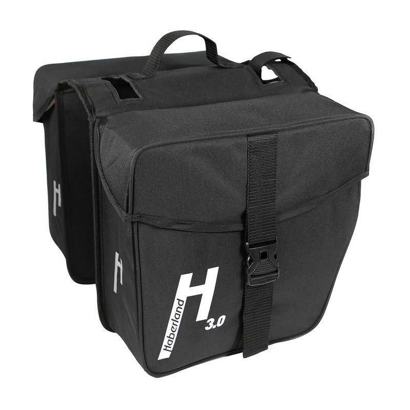 Haberland Doppeltasche Basic M 3.0 schwarz 31x31x12cm 25ltr