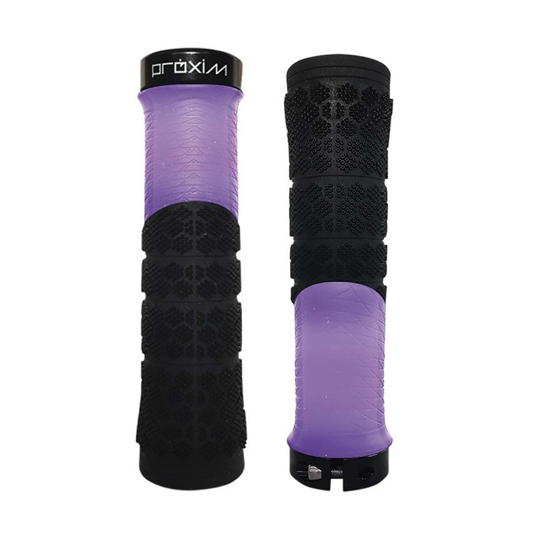 Prologo Lenkergriffe Proxim X-Shred schwarz purple 135mm