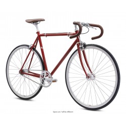 Fuji Feather Single Speed Urban Bike 2022 brick red RH 49cm