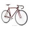 Fuji Feather Single Speed Urban Bike 2022 brick red RH 52cm