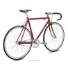 Fuji Feather Single Speed Urban Bike 2022 brick red RH 61cm