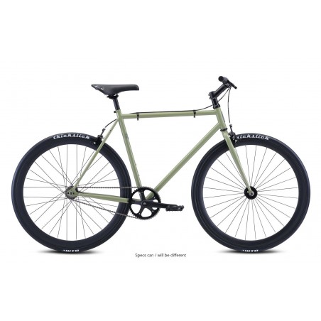 Fuji Declaration Single Speed Urban Bike 2022 khaki green RH 61cm