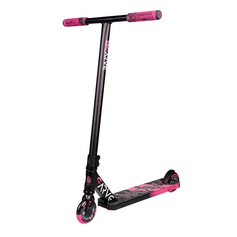 Madd Stuntscooter Carve Pro-X schwarz/pink, Rolle 100mm