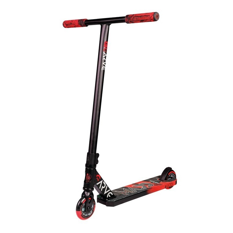 Madd Stuntscooter Carve Pro-X schwarz/rot, Rolle 100mm