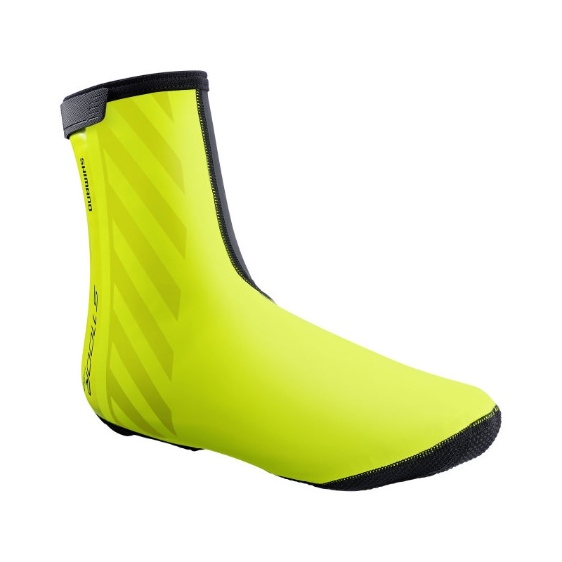 Shimano S1100R H2O Shoe Cover Überschuhe neon gelb Größe S (37-40)
