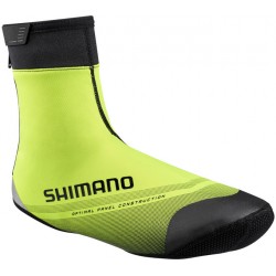 Shimano S1100R Soft Shell Shoe Cover F20 Überschuhe neon gelb Größe L (42-44)