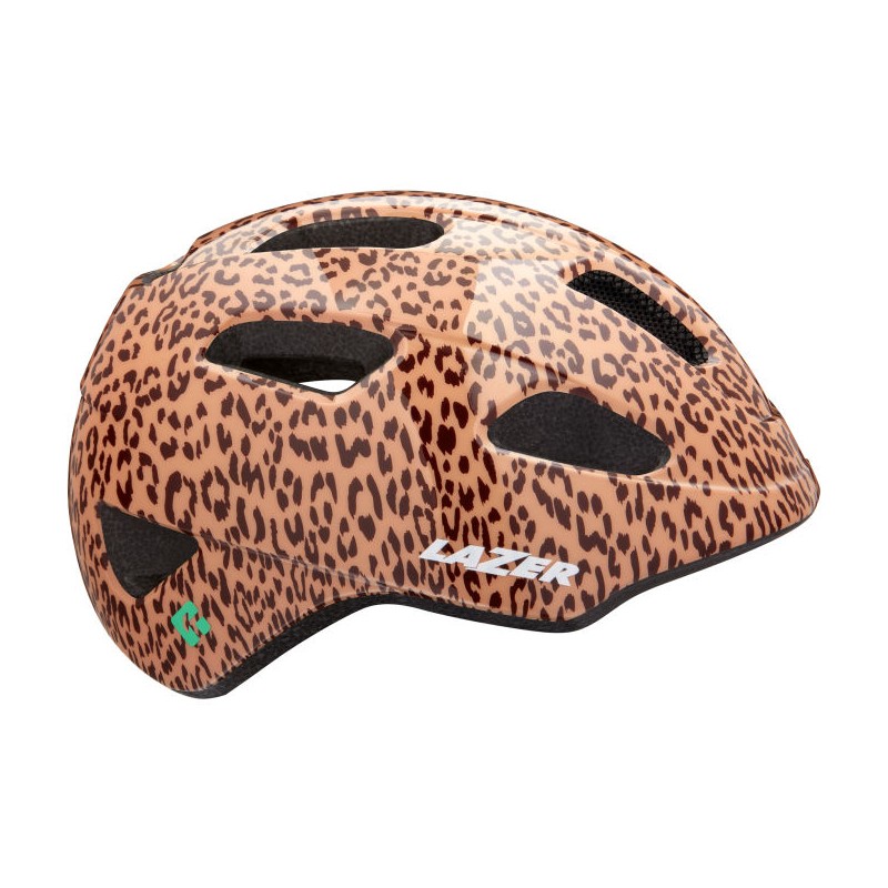Lazer Fahrradhelm PNut KinetiCore Kids & Junior brown leopard unisize (46-52cm)