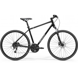 Merida Crossway 40 HP4 Trekking Bike schwarz silber RH 43cm